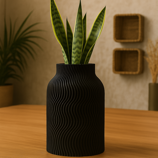 CELESTRA – 3D-gedruckte Kugelvase aus PLA (Klein & Groß)